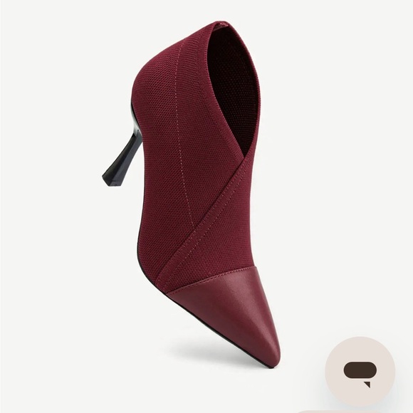 Cosy Island Brand New in Box Vivid Vogue Stiletto Ankle Boots - Burgundy - Picture 3 of 5